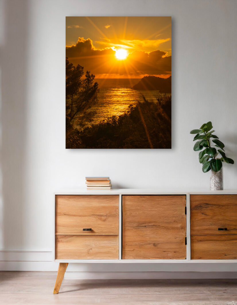 Tirage d'art "Crépuscule d'or" – Image 2